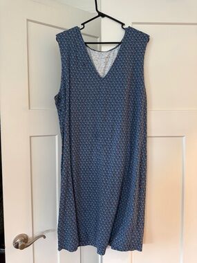 Boden cotton shift dress.